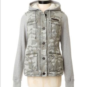 Triple 5 Soul Hooded Fleece Camo Jacket